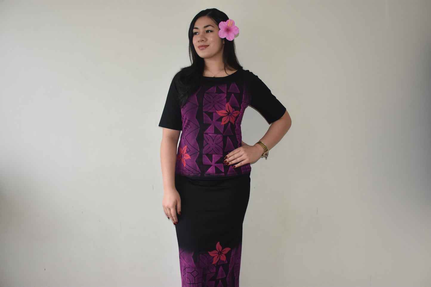 Ayla Puletasi in Pink