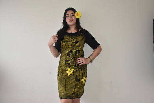 Ayla Dress in Yellow