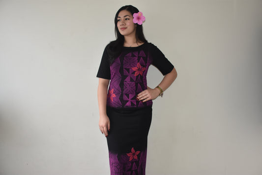 Ayla Puletasi in Pink
